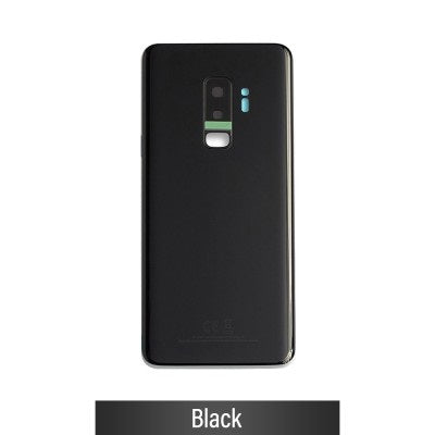Red Rear Cover Glass For Samsung Galaxy S9 Plus G965F-Black Red Rear Cover Glass For Samsung Galaxy S9 Plus G965F-Black